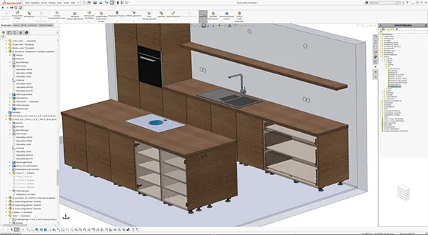 Huber-Küche Solidworks