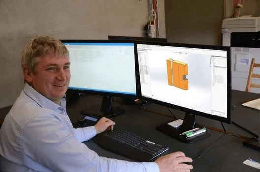 Huschle Arbeitsplatz CAD