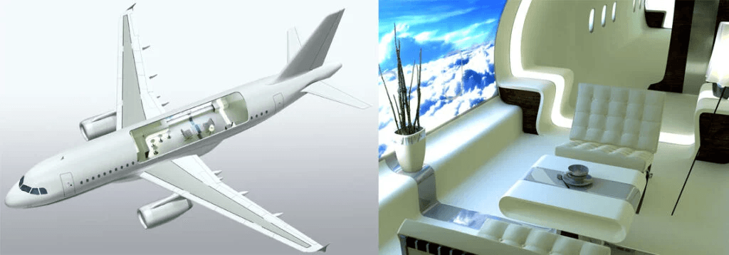 Lufthansa-Technik Kabinenaufbau