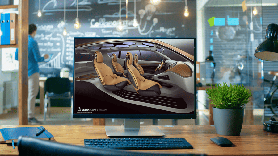Mehrwert durch grafische Inhalte mit SOLIDWORKS Visualize