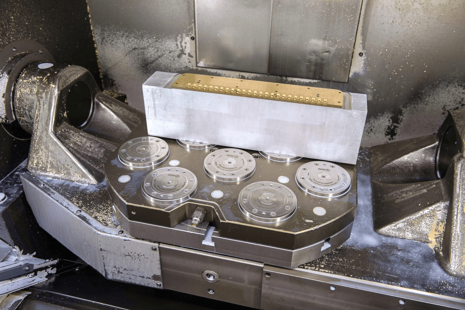 AMF Zero-Point System Zero-Point Spannsystem von AMF