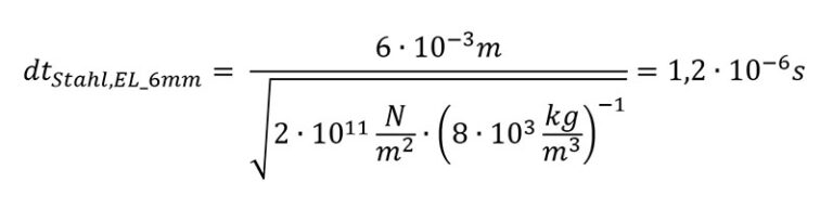 Zeitschritt Formel 2 Zeitschritt Formel 2