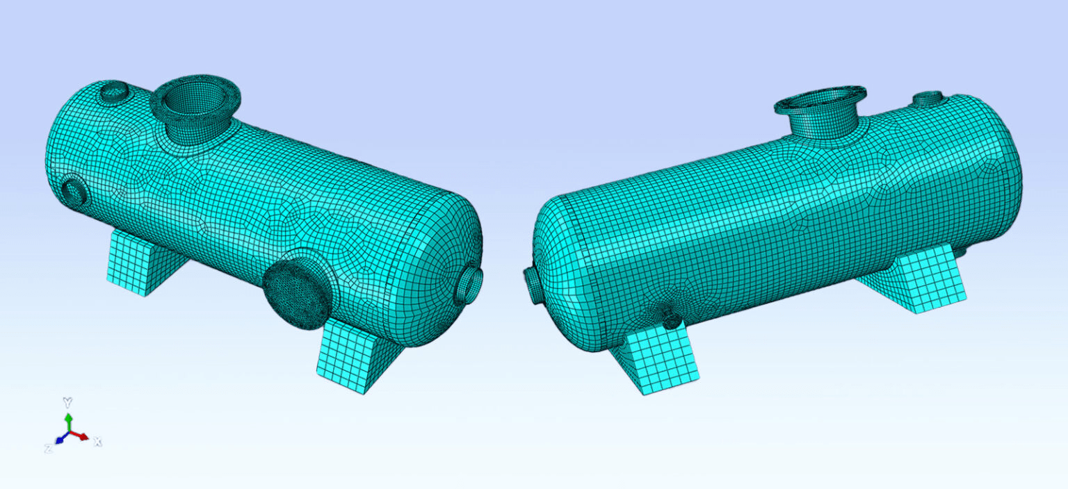 Simulation eines Druckbehälters in SOLIDWORKS