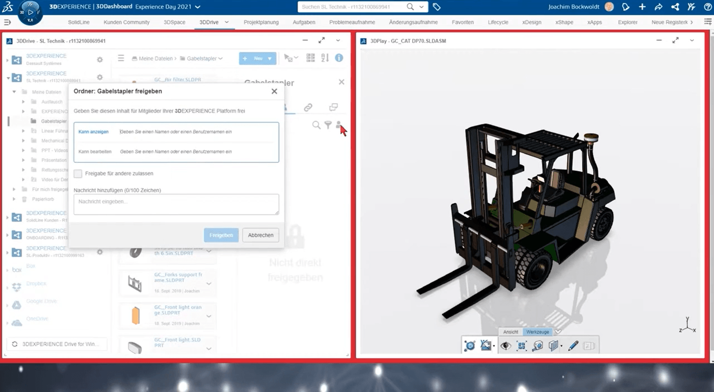 Vorschaubild: Video zu PLM für KMU Vorschaubild eines Videos über PLM-Lösungen für kleine und mittlere Unternehmen