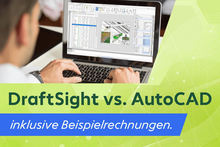 DraftSight vs AutoCAD Lizenzierung Beispielrechnung Beispielrechnung zur Lizenzierung von DraftSight im Vergleich zu AutoCAD