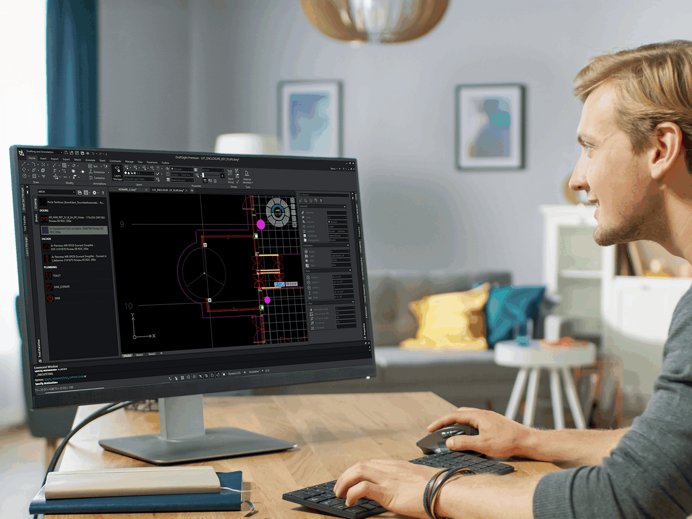 DraftSight Werkzeugpaletten Werkzeugpaletten in DraftSight