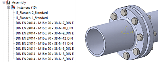 Zusammensetzung Baugruppe Modul Assembly Zusammengesetzte Baugruppe in einem Modul oder Assembly