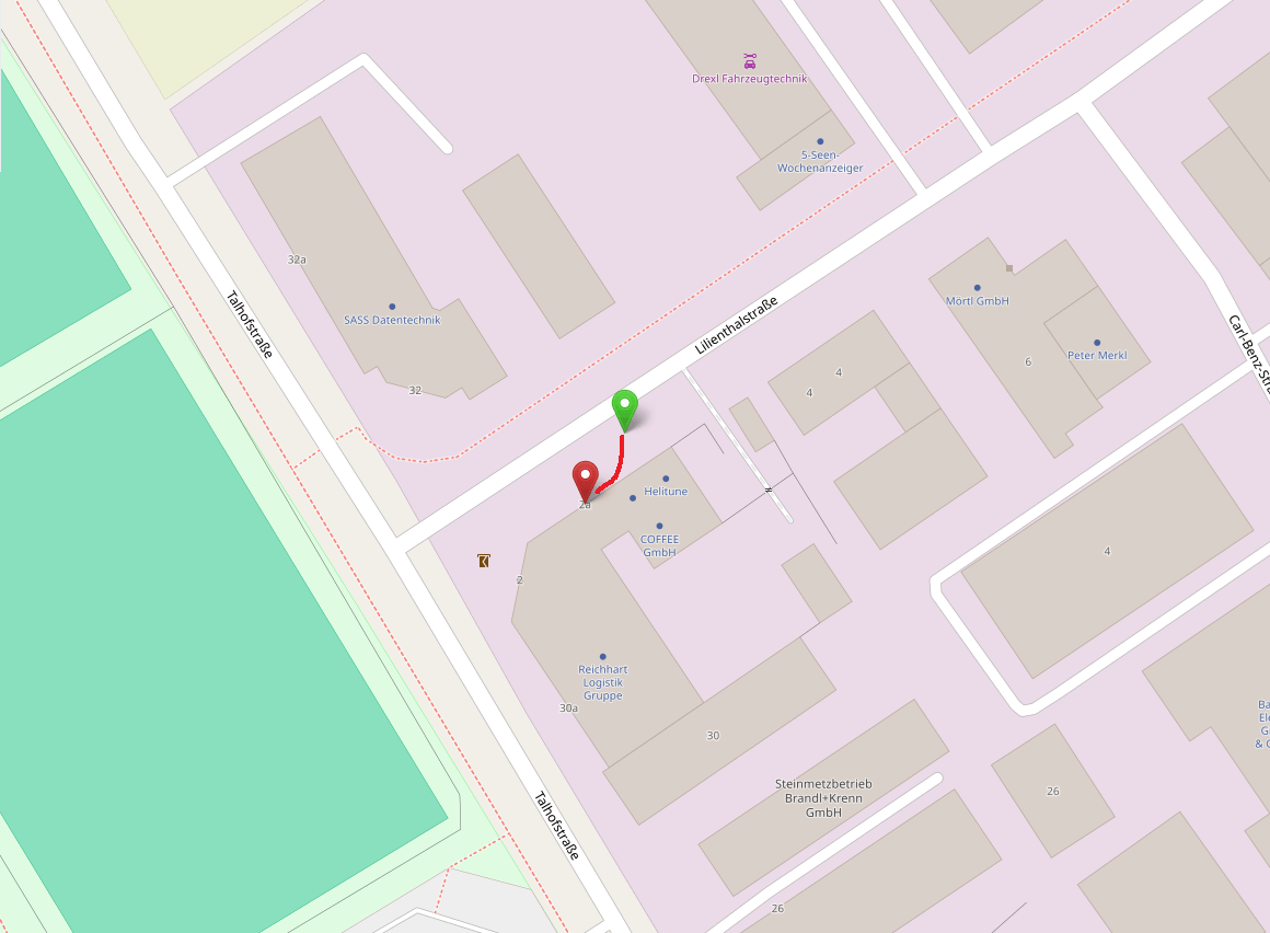 Anfahrtsskizze Standort Gilching Bechtle PLM Anfahrtsskizze zum Bechtle PLM Standort in Gilching