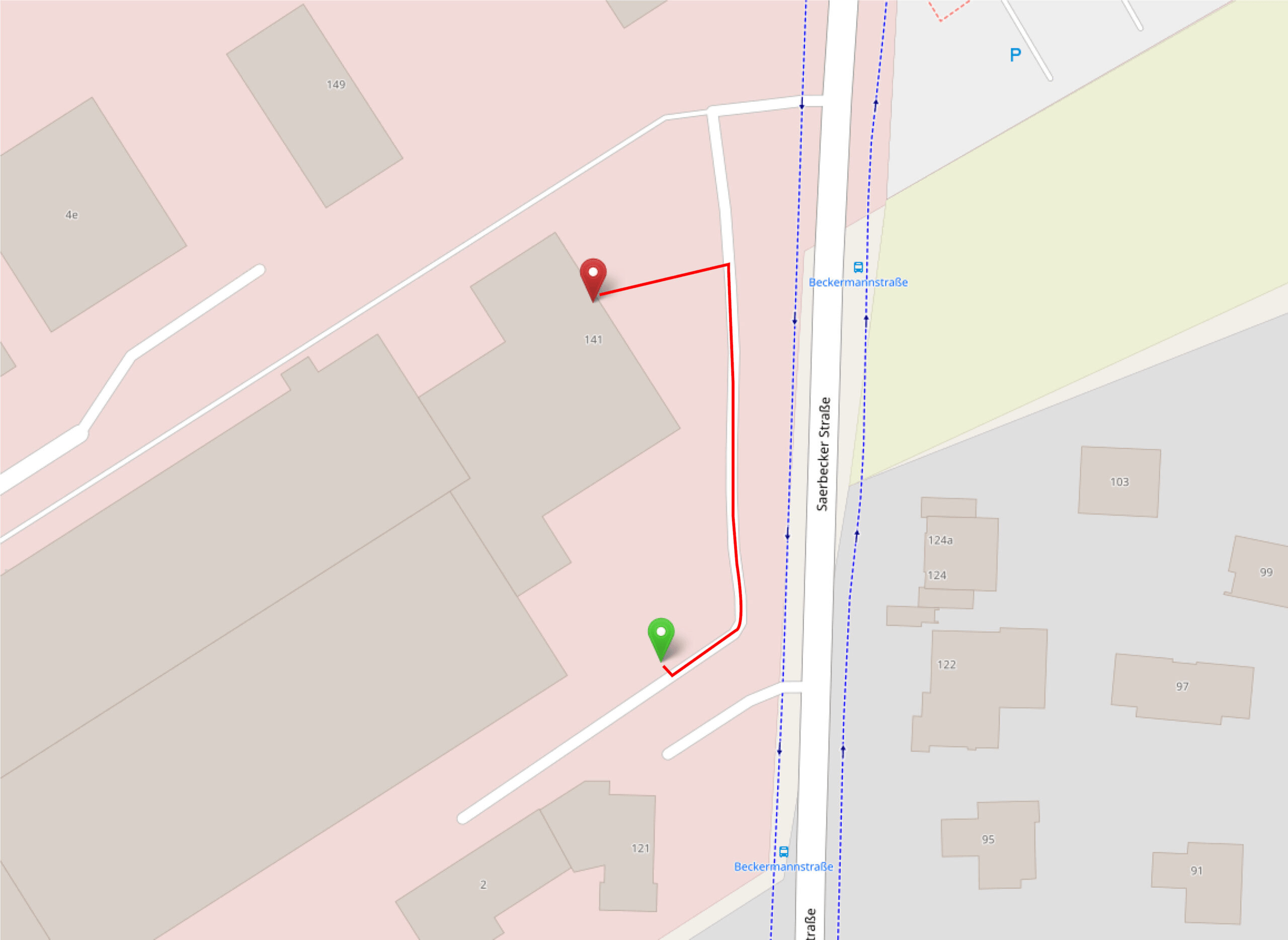 Anfahrtsskizze Standort Greven Bechtle PLM Anfahrtsskizze zum Bechtle PLM Standort in Greven