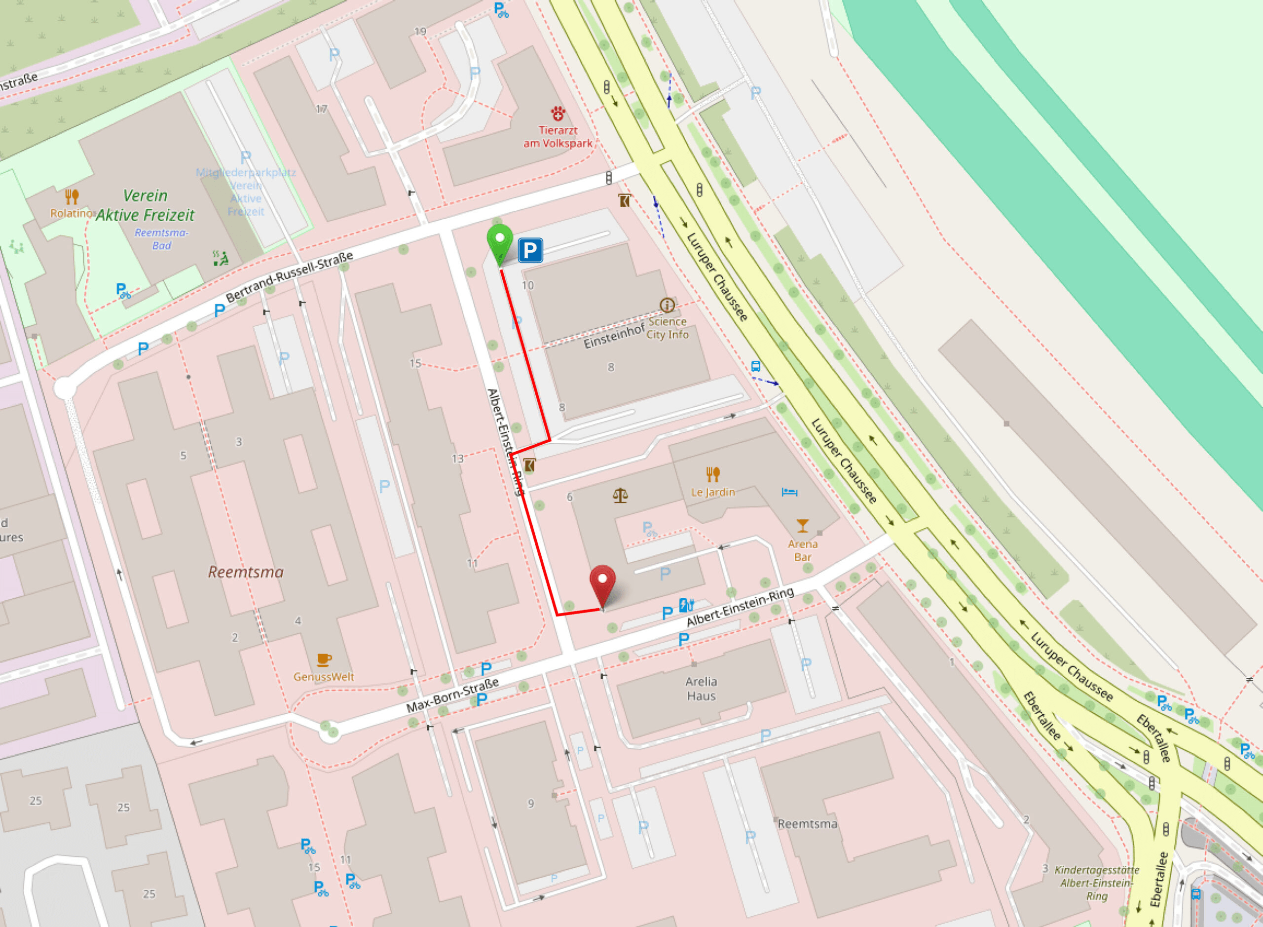 Anfahrtsskizze Standort Hamburg Bechtle PLM Anfahrtsskizze zum Bechtle PLM Standort in Hamburg