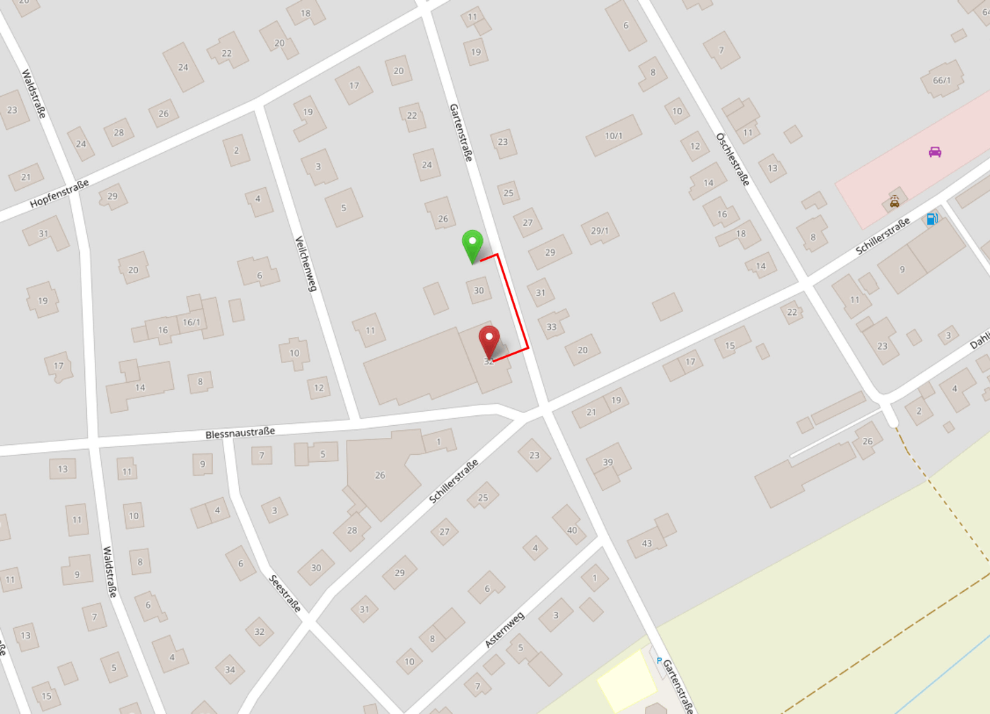 Anfahrtsskizze Standort Vöhringen Bechtle PLM Anfahrtsskizze zum Bechtle PLM Standort in Vöhringen