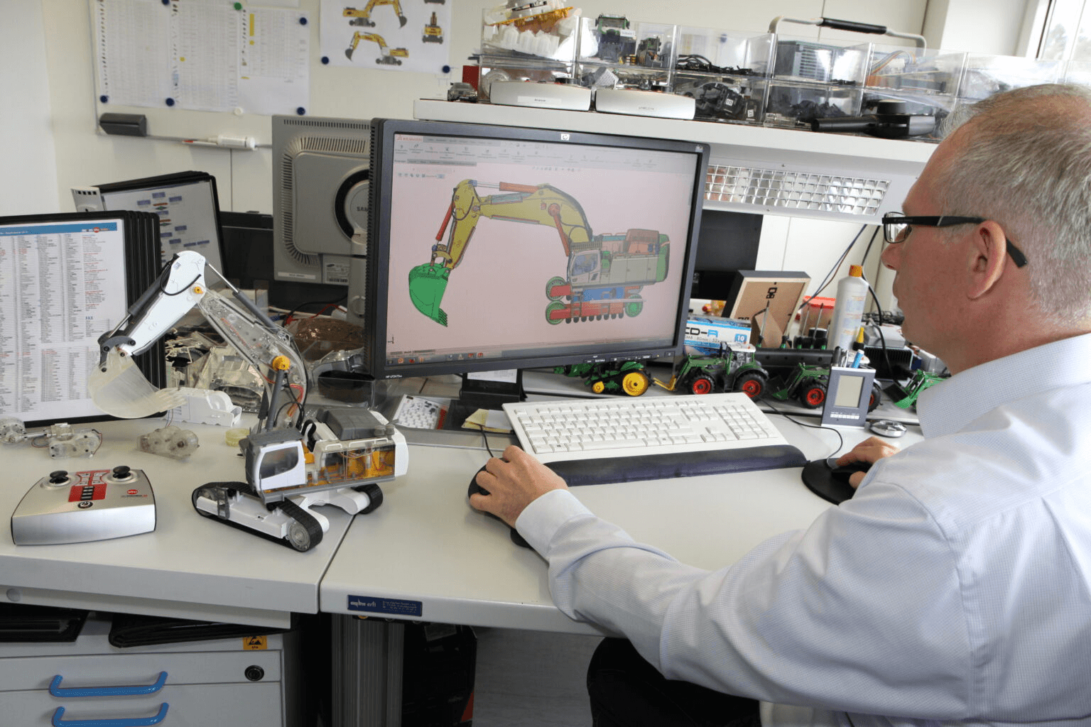 Entwicklungsarbeitsplatz mit SOLIDWORKS bei der Sieper GmbH