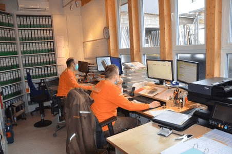 Büro von der Schreinerei Schöffel