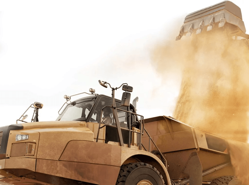 Zeppelin Baumaschinen Lader Radlader von Zeppelin Baumaschinen im Einsatz