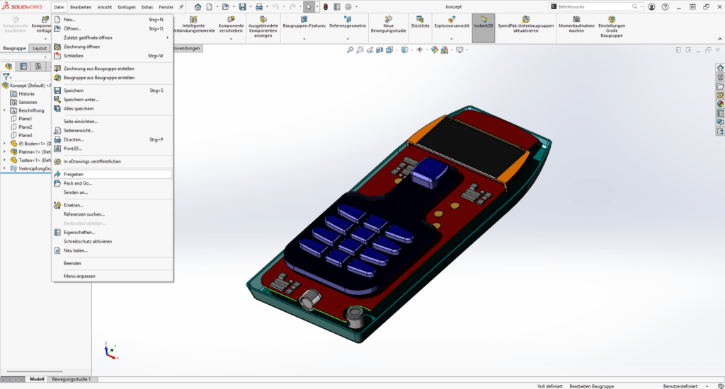 solidworks-share-markup-aktivieren