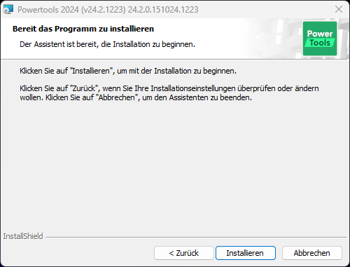 powertools-installation-installieren