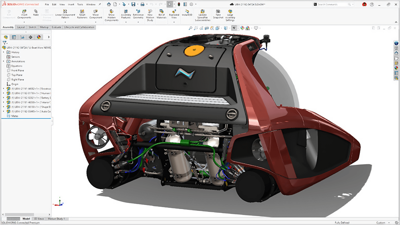 solidworks-design-konstruktion-große-Baugruppe