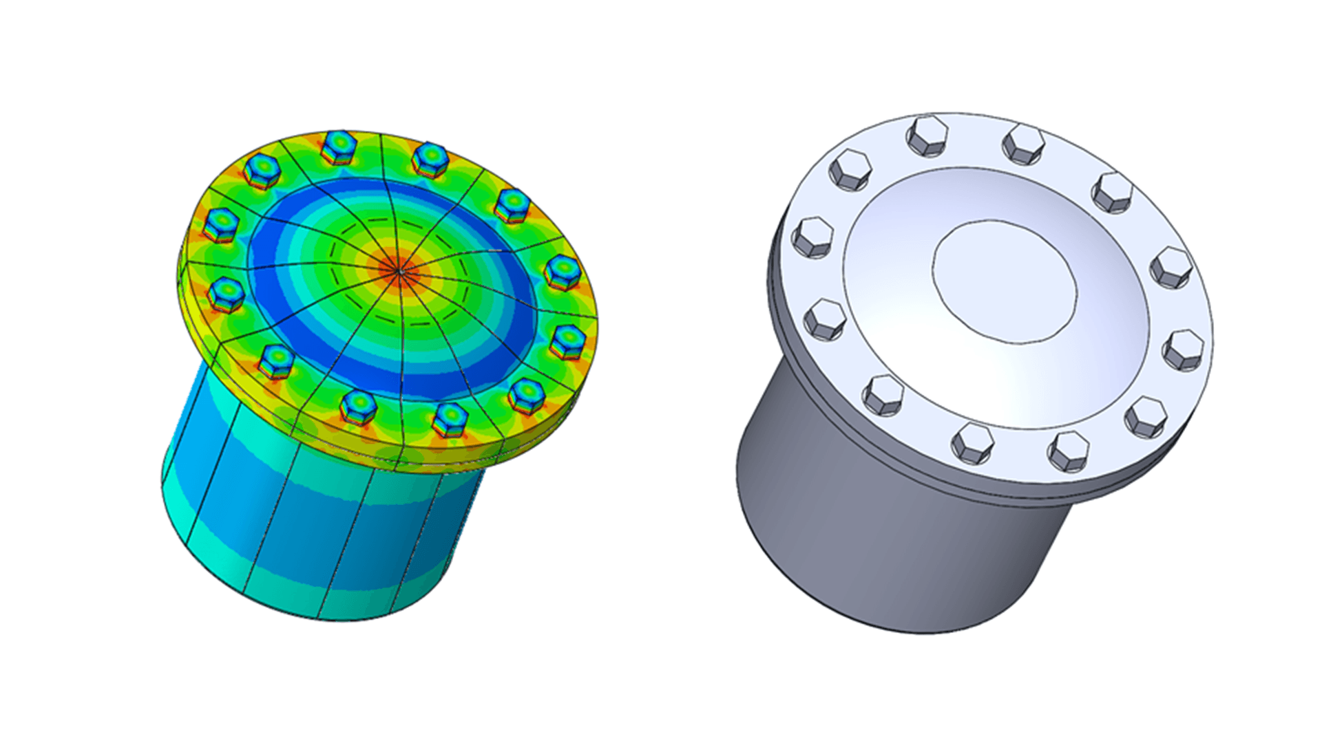 thermische spannungsanalyse von Schrauben in abaqus