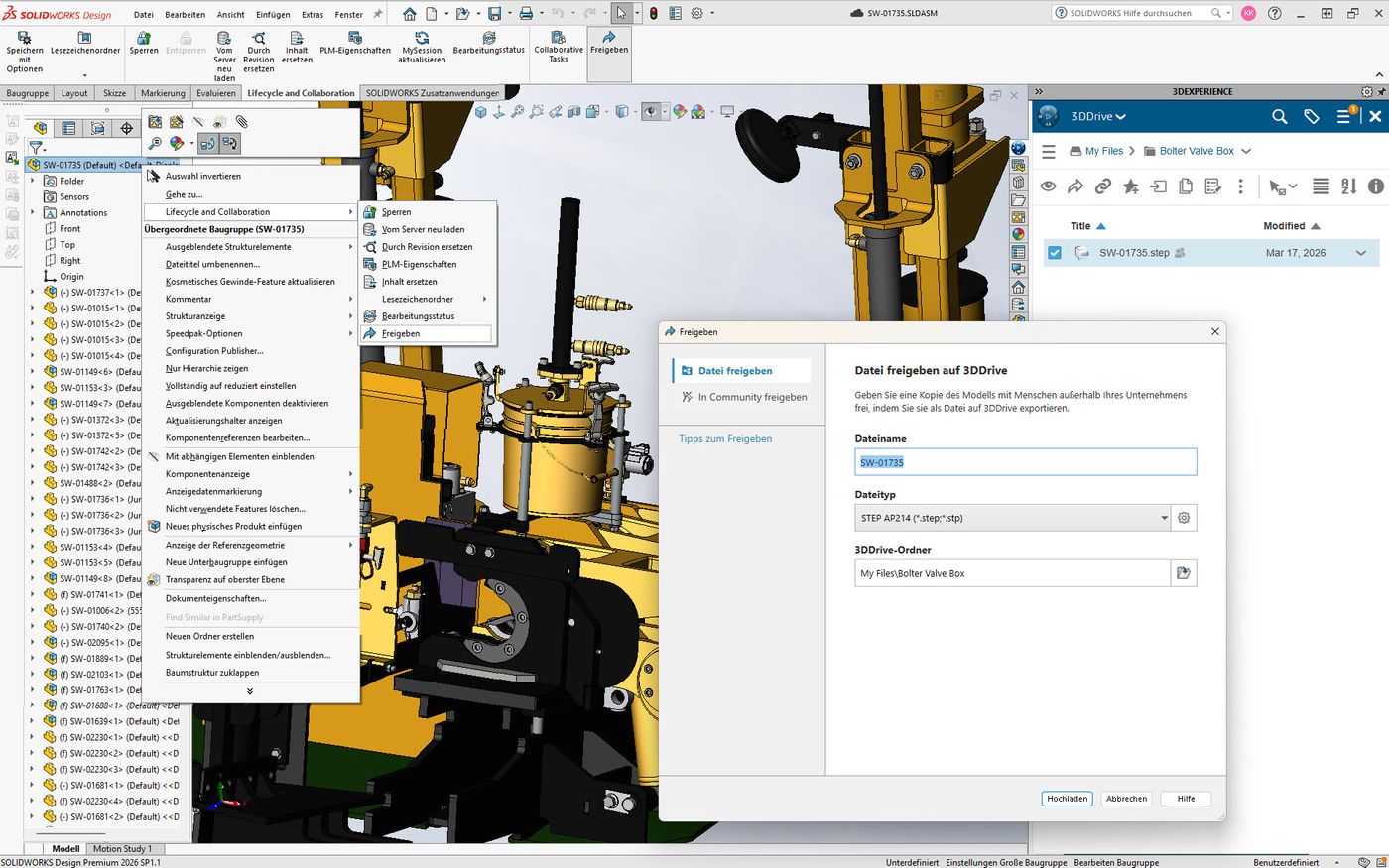 share-and-markup-freigabe-3ddrive