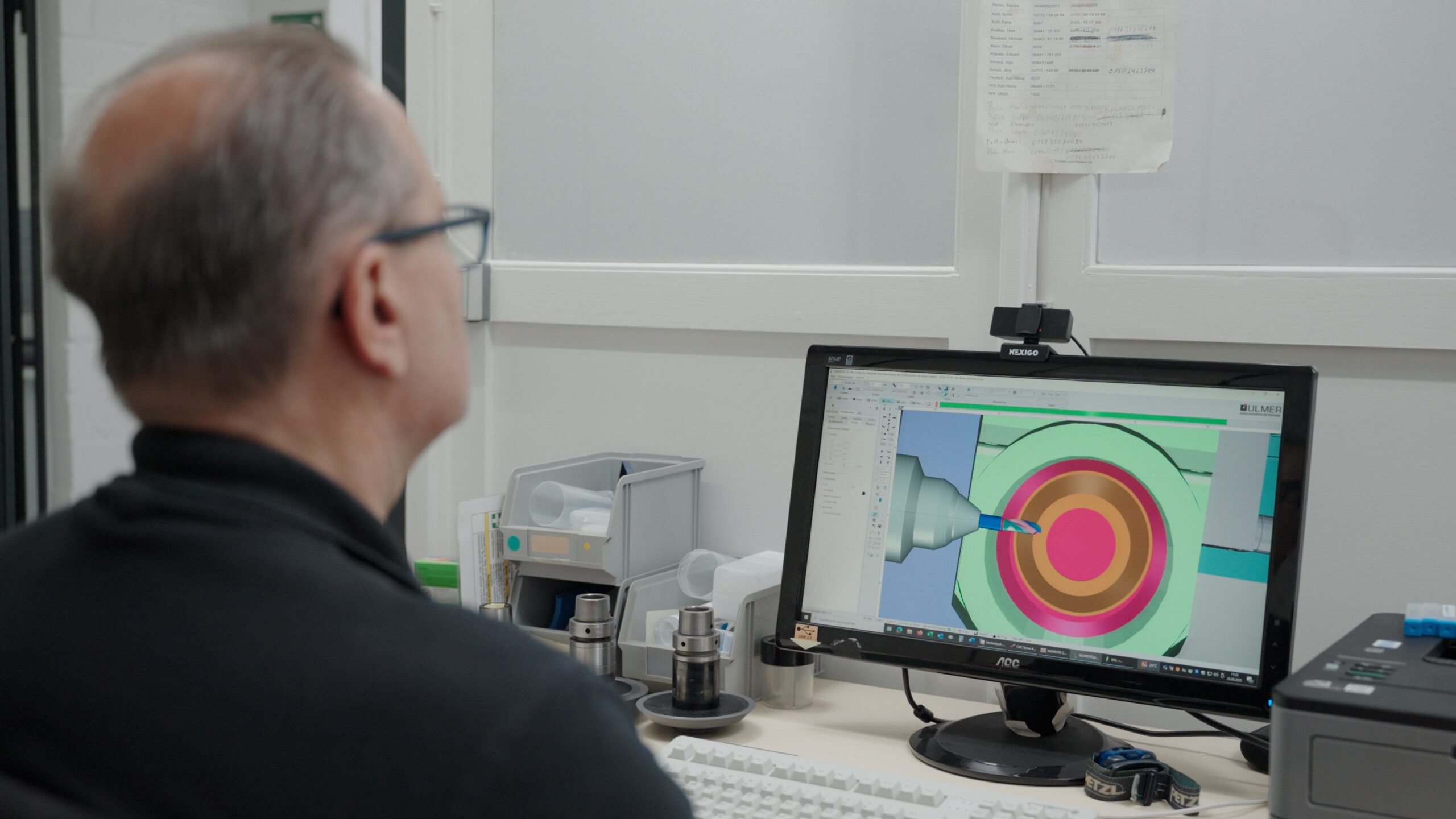 CAM-gestützte NC-Simulation zur Validierung von Werkzeugwegen und Fertigungsprozessen